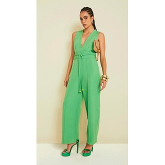 GREEN JUMPSUIT BY MORENA ROSA